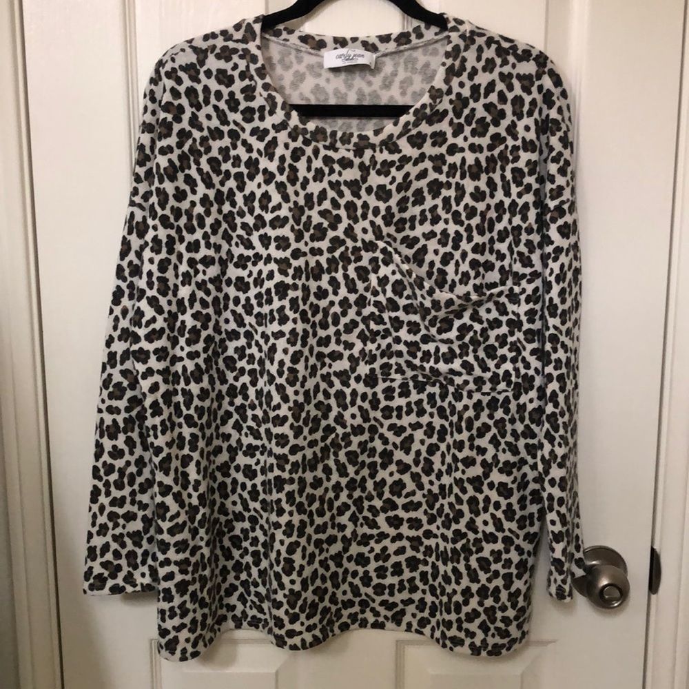 CJLA Leopard Print Top